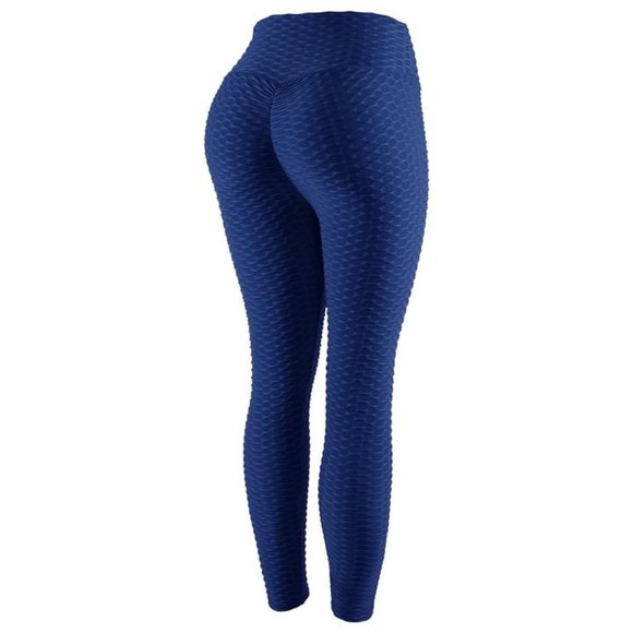 Leggings Anti Cellulite Tiktok PushUp NAVYBLUE - Picture 4 of 8